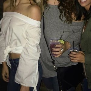 Free people off the shoulder top